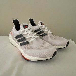 Adidas Ultraboost 21 - White/Back/Infrared